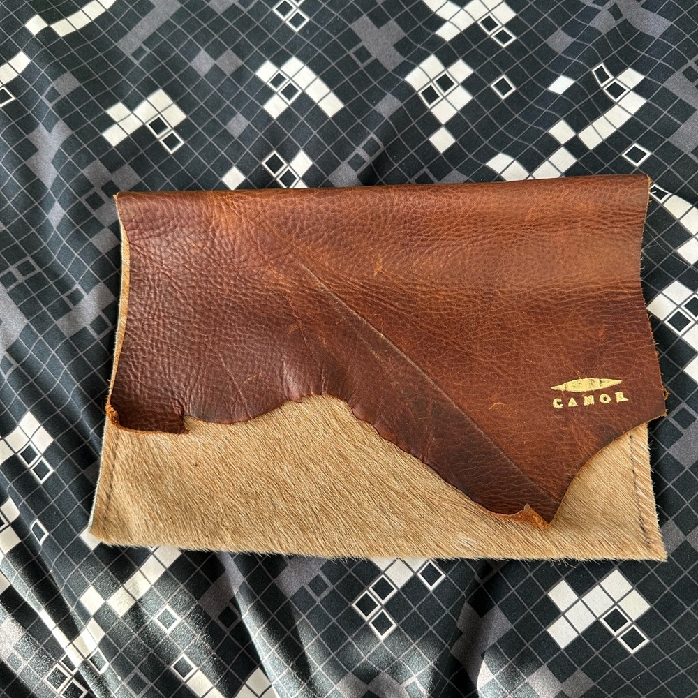 Canoe Cow Hide